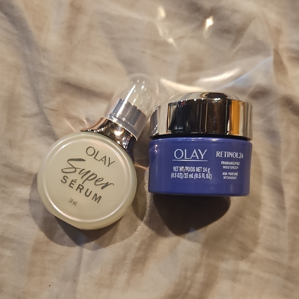 OLAY Skincare Duo - Super Serum and Retinol 24